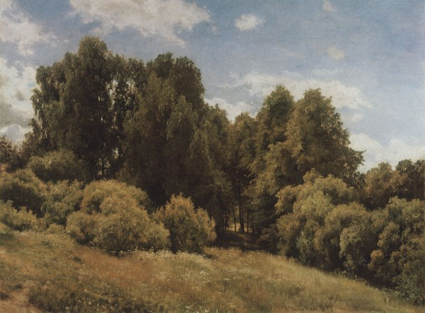 The glade by Ivan Shishkin